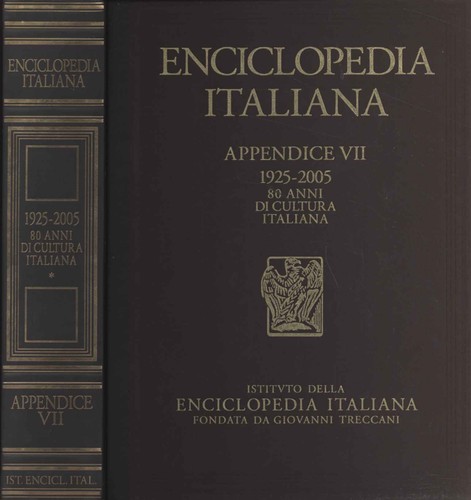 Enciclopedia italiana - , di