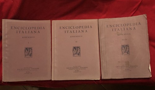 Treccani enciclopedia italiana - enciclopedia,