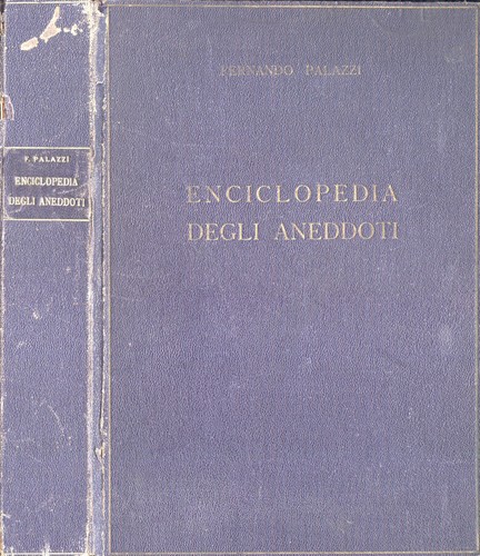 Enciclopedia degli aneddoti - enciclopedia,