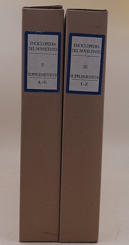 Enciclopedia del novecento - enciclopedia,
