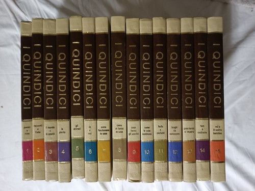 Enciclopedia quindici 1974 - enciclopedia,