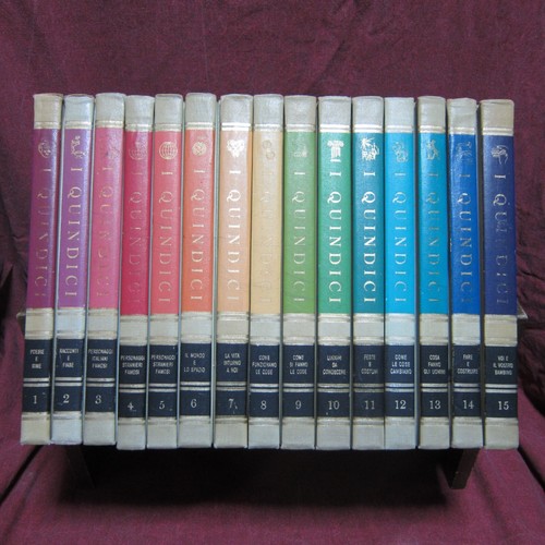 Enciclopedia quindici libri - enciclopedia,